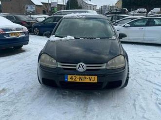volkswagen golf 1.6 16v fsi 85kw 5d 2004 zwart — volkswagen — marktplaats