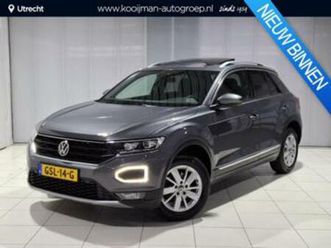 volkswagen t-roc 1.5 tsi sport business r schuif / kantel da — volkswagen — marktplaats