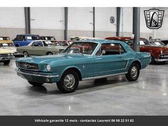 FORD MUSTANG 289-v8-1965-tout-compris