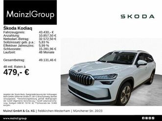 skoda kodiaq 2.0 tdi 4x4 dsg selection ahk matrix hud