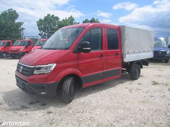 utilizat volkswagen crafter 7 loc. platforma mixta , cu prelata ,ac. euro vi. 2017 - 19 952,90 eur, 165 085 km - autovit.ro