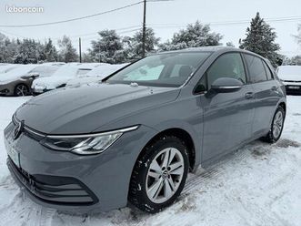 volkswagen golf viii 2.0 tdi 115cv pack life bvm6 an:2021 1er main 142 000km 15490e reviser garantie