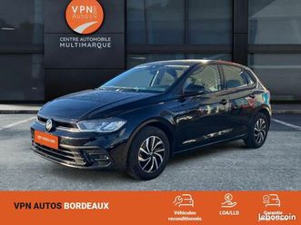 volkswagen polo 1.0 tsi 110ch dsg 7 life + options