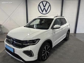 volkswagen t-cross 1.0 tsi 116ch r-line edition dsg7