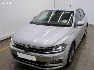 volkswagen polo 1.0 tsi 95 cv dsg 7 carat 1 ere main sieges chauffant virtual cockpit garantie 12 mois