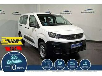 4x4 combi 5 plz. doble gabina plegable 1.5 hdi