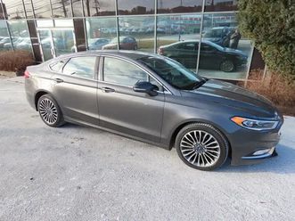 2017 ford fusion se awd comes with 2 sets of alloy wheels