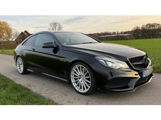 mercedes-benz e 500 coupé - facelift scheckheftgepflegt
