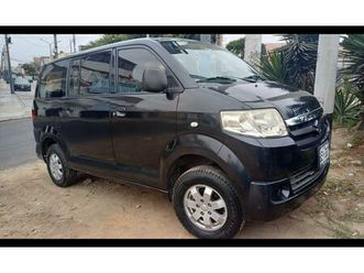 suzuki apv minivan 2018, usado, gas glp, impecable