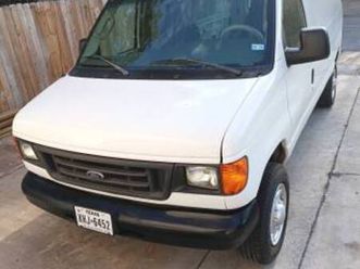 07 f-250 ford super duty cargo van 4,500 obo