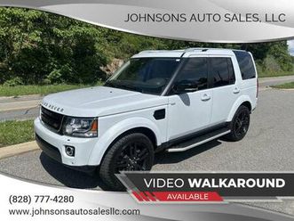 2016 land rover lr4 hse lux