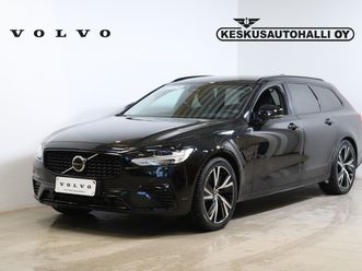 volvo v90 t6 awd long range plus dark aut - tehdastakuu+volvo selekt takuu / adapt vakionop / 360 / koukku / nahat / sähköpenkit / google / volvo on call / full