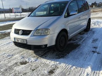 vw touran 1.9 tdi chocianów • olx.pl