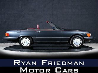 used 1988 mercedes-benz s-class 560 sl