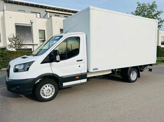 ford transit 2.otdci maxi koffer 3,5t +lift-neue motor-klima-tuv!