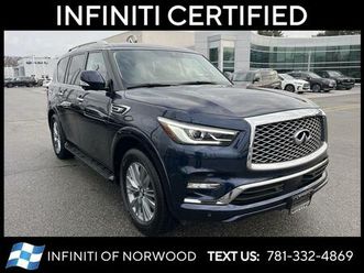 certified 2024 infiniti qx80 luxe