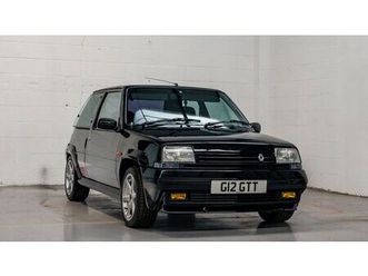 1990 renault 5 gt turbo phase 2 à vendre par enchère