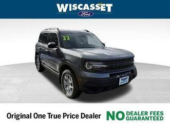 used 2022 ford bronco sport base