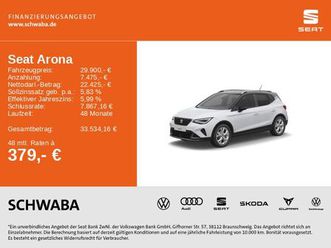 seat arona fr 1.0 tsi dsg *led*acc*r-kam*nav*shz*