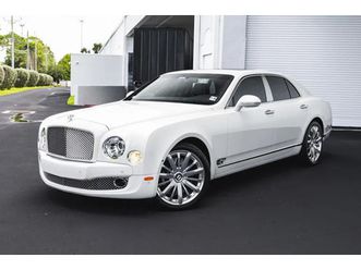 2015 bentley mulsanne sedan