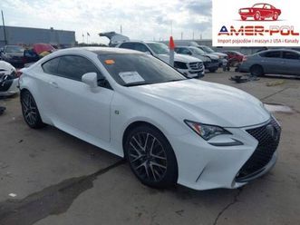 lexus rc 350 2018 3.5 benzyna 311km