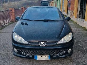 peugeot 206 cc 1.6 16v - benzina gpl - anno 2001