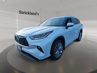 2024 toyota highlander hybrid limited awd