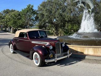 restomod 1940 packard 110 convertible coupe with a chevy 350 v8