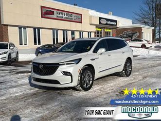 2022 buick enclave avenir - sunroof - $322 b/w