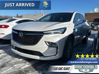 2022 buick enclave avenir - sunroof - $326 b/w