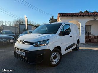citroën berlingo 1.5 bluehdi s&s 100 ch fourgon m club