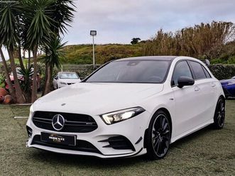 mercedes-benz a 35 amg 4matic 2.0turbo 306cv caixa automática dct 7g gasolina 201... julho/19