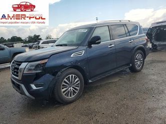 nissan armada sl 2024 5.6 benzyna 400km
