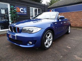 2011 bmw 1 series 2.0td 118d sport convertible 2d auto