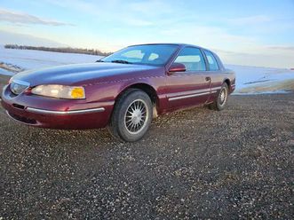 1997 13th anniversary mercury cougar xr7 rwd v8