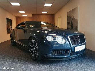 bentley continental gt 4.0 v8 - 507 ch
