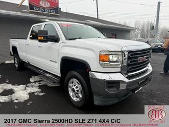 used 2017 gmc sierra 2500 sle