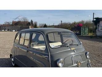 1961 fiat 600 multipla gris manuel, 4 vitesses conduite à...
