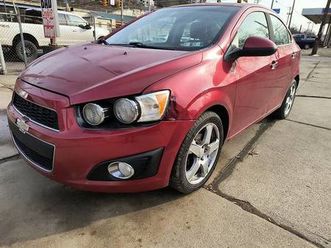 2014 chevrolet sonic ltz cash or certified funds