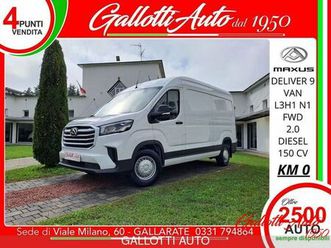 maxus deliver9 2.0crdi 150cv fwd pl-tm furgone+iva