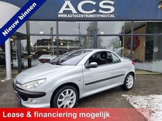 peugeot 206 cc 1.6-16v | nl auto | 100% onderhouden | nap - 131dkm | zeer nette staat!