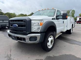 2015 ford f-550 dually super duty 4x4! utility truck!