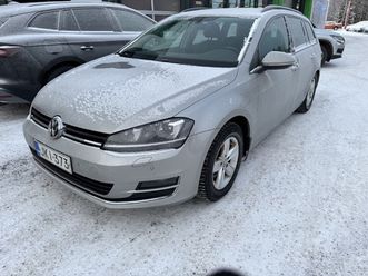 volkswagen golf variant allstar 1,2 tsi 81 kw (110 hv) dsg-automaatti - pa-lisälämmitin, vetokoukku, automaatti ilmastointi, huoilokirja, xenon valot