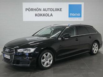 audi a6 avant business sport 3,0 v6 tdi 160 kw quattro s tronic *** viikonloppunäyttelyn ajan rahoituskorko