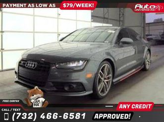 2018 audi s7 s 7 s-7 40 tfsi premium plus