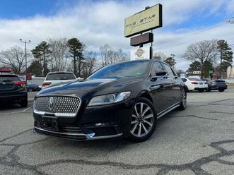 used 2020 lincoln continental livery