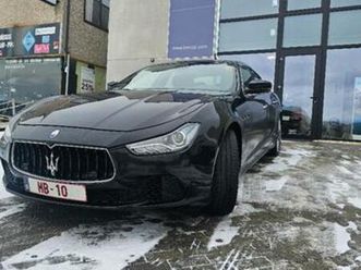 ② maserati ghibli 3.0 v6 275cv — maserati — 2ememain