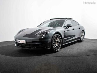 porsche panamera 3.0 v6 462 cv 4 e-hybrid acc camera 360 hifi bose keyless sieges elec avec pack memoire hud carplay toit ouvrant sellerie cuir jantes alu sport