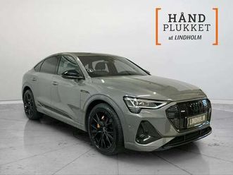 audi e-tron 55 black edition sportback quattro 5d