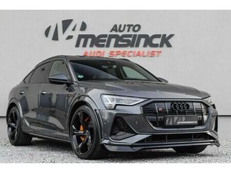 audi e-tron sportback - s quattro 371kw / standkachel/ luchtvering/ adaptive cruise control/ head-up display/ 371k